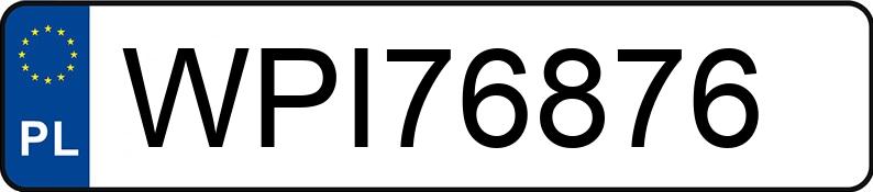 Numer rejestracyjny WPI 76876 posiada HYUNDAI ELANTRA - WPI76876 Numer rejestracyjny WPI 76876 posiada HYUNDAI ELANTRA - WPI76876