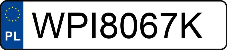 Numer rejestracyjny WPI 8067K posiada FIAT DOBLO - WPI8067K