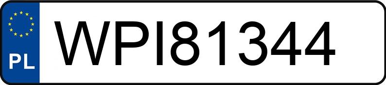Numer rejestracyjny WPI 81344 posiada RENAULT Laguna 1.8 MR`98 Fairway - WPI81344