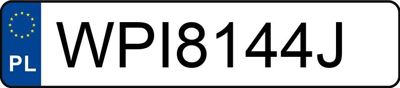 Numer rejestracyjny WPI 8144J posiada MAZDA CX-5 - WPI8144J Numer rejestracyjny WPI 8144J posiada MAZDA CX-5 - WPI8144J