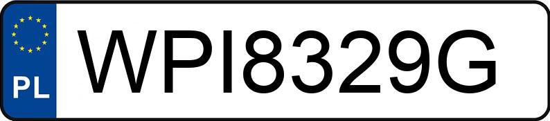 Numer rejestracyjny WPI 8329G posiada PEUGEOT 206 MISTRAL - WPI8329G