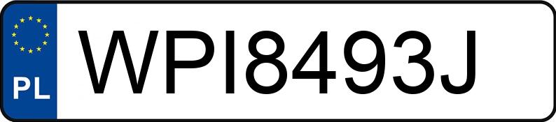 Numer rejestracyjny WPI 8493J posiada MERCEDES-BENZ/ROMCAR SPRINTER - WPI8493J