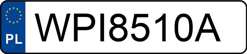 Numer rejestracyjny WPI 8510A posiada RENAULT CLIO - WPI8510A