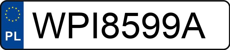 Numer rejestracyjny WPI 8599A posiada VOLKSWAGEN Golf VI Variant 1.6 TDI MR`08 E5 Highline - WPI8599A Numer rejestracyjny WPI 8599A posiada VOLKSWAGEN Golf VI Variant 1.6 TDI MR`08 E5 Highline - WPI8599A