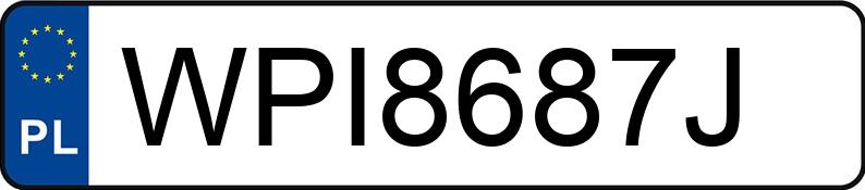 Numer rejestracyjny WPI 8687J posiada HYUNDAI i40 1.6 MR`11 E5 Comfort Plus - WPI8687J