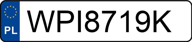 Numer rejestracyjny WPI 8719K posiada PEUGEOT 5008 - WPI8719K