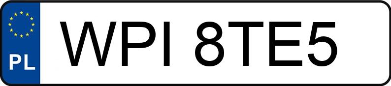 Numer rejestracyjny WPI 8TE5 posiada Ford Mondeo - WPI8TE5 Numer rejestracyjny WPI 8TE5 posiada Ford Mondeo - WPI8TE5