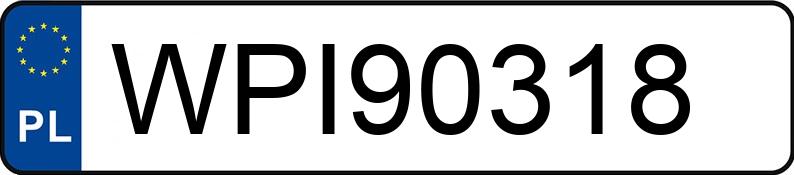 Numer rejestracyjny WPI 90318 posiada MERCEDES-BENZ S 300 TD 140 S 300 TD 140 - WPI90318