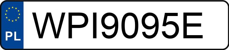 Numer rejestracyjny WPI 9095E posiada BMW 520 Diesel DPF MR`10 E5 F10 520 Diesel DPF MR`10 E5 F10 - WPI9095E
