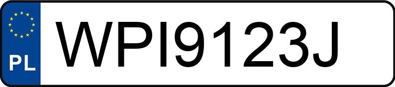 Numer rejestracyjny WPI 9123J posiada AUDI A6 Quattro 3.0 TDi MR`04 E3 4F A6 Quattro 3.0 TDi MR`04 E3 4F - WPI9123J