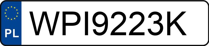 Numer rejestracyjny WPI 9223K posiada MINI [BMW] Mini 1.6 MR`06 E4 Cooper S - WPI9223K