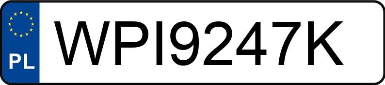 Numer rejestracyjny WPI 9247K posiada TOYOTA (USA) Yaris II 1.5 MR`06 Yaris II 1.5 MR`06 - WPI9247K