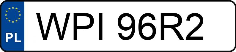 Numer rejestracyjny WPI 96R2 posiada VOLKSWAGEN Bora 1.6 MR`98 E3 Trendline - WPI96R2