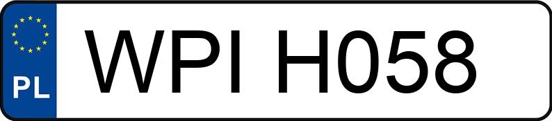 Numer rejestracyjny WPI H058 posiada ALFA ROMEO 33 1.7 Kat. ie Wagon - WPIH058