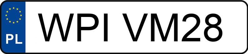 Numer rejestracyjny WPI VM28 posiada CITROEN C5 - WPIVM28