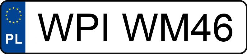 Numer rejestracyjny WPI WM46 posiada CHEVROLET Spark 1.2 MR`10 E5 LS+ - WPIWM46