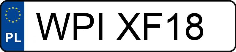 Numer rejestracyjny WPI XF18 posiada KIA Cee d 1.6 MR`07 E4 Comfort - WPIXF18