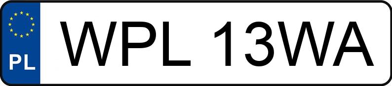 Numer rejestracyjny WPL 13WA posiada MERCEDES-BENZ 1120 E2 11.0t 1120 - WPL13WA
