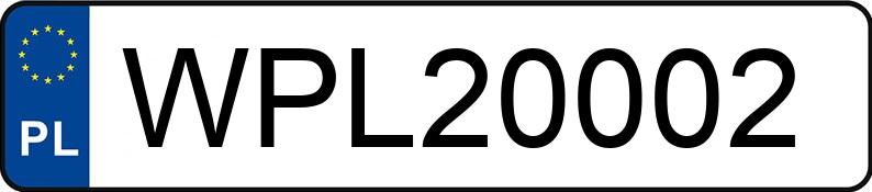 Numer rejestracyjny WPL 20002 posiada BMW 328I - WPL20002