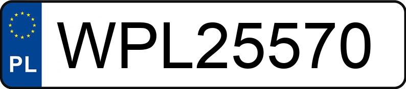 Numer rejestracyjny WPL 25570 posiada VOLKSWAGEN PASSAT 1.9 TDI - WPL25570