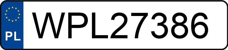Numer rejestracyjny WPL 27386 posiada BMW 320D - WPL27386 Numer rejestracyjny WPL 27386 posiada BMW 320D - WPL27386