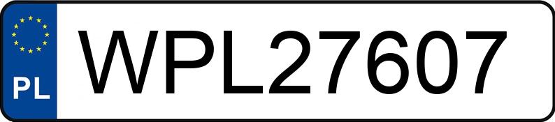 Numer rejestracyjny WPL 27607 posiada AUDI S6 Quattro 4.2 Kat. MR`97 4B S6 Quattro 4.2 Kat. MR`97 4B - WPL27607