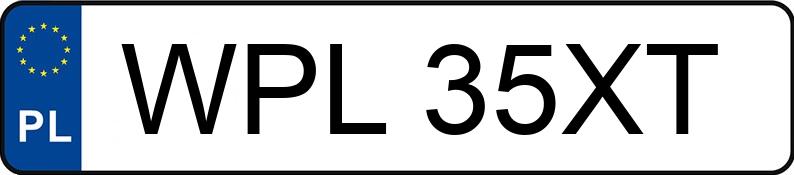 Numer rejestracyjny WPL 35XT posiada BMW 316i Kat. E36 316i Kat. E36 - WPL35XT