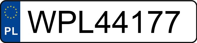 Numer rejestracyjny WPL 44177 posiada CITROEN C4 1.6 HDI MR`11 E4 Attraction - WPL44177