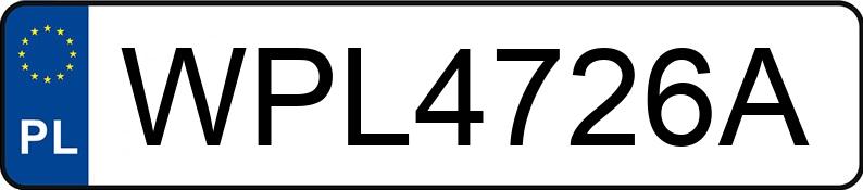 Numer rejestracyjny WPL 4726A posiada OPEL Insignia Sports Tourer 1.4 MR`14 E5 Insignia S&S - WPL4726A