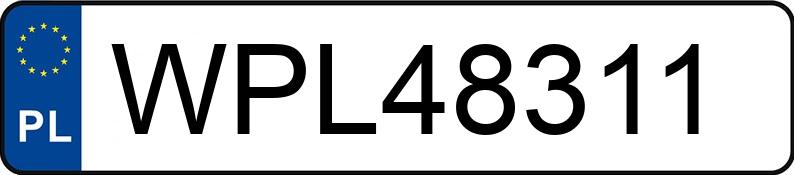 Numer rejestracyjny WPL 48311 posiada HYUNDAI I30 - WPL48311