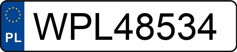 Numer rejestracyjny WPL 48534 posiada AUDI A6 2.4 Kat. MR`97 4B A6 2.4 Kat. MR`97 4B - WPL48534