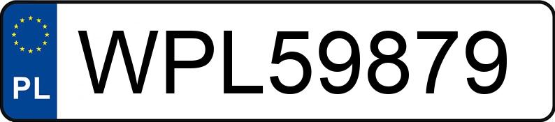 Numer rejestracyjny WPL 59879 posiada HYUNDAI IX35 - WPL59879