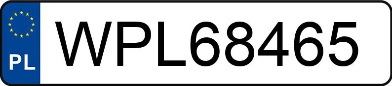 Die Registrierungsnummer WPL 68465 hat AUDI A6 2.7 TDi Kat. MR`04 E4 4F A6 2.7 TDi Kat. MR`04 E4 4F - WPL68465