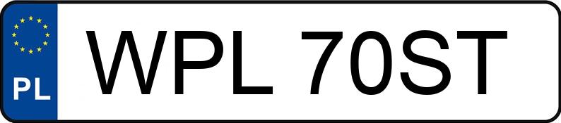 Numer rejestracyjny WPL 70ST posiada PEUGEOT 306 1.4 Kat. SL 3B - WPL70ST