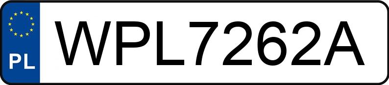 Numer rejestracyjny WPL 7262A posiada TOYOTA Avensis Sedan MR`03 E4 Sol Aut. - WPL7262A