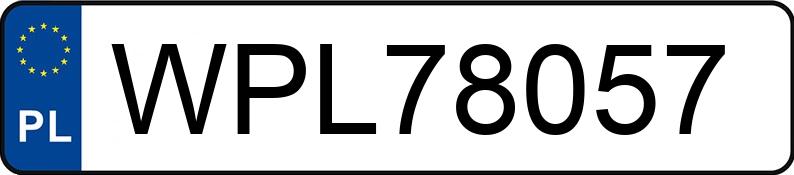 Numer rejestracyjny WPL 78057 posiada BMW X1 2.0 Diesel MR`13 E5 E84 sDrive18d - WPL78057