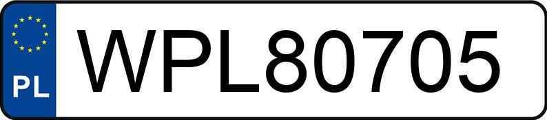 Numer rejestracyjny WPL 80705 posiada SCANIA R420 - WPL80705