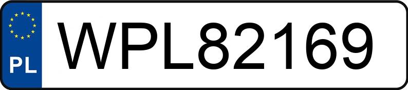 Numer rejestracyjny WPL 82169 posiada AUDI A5 - WPL82169