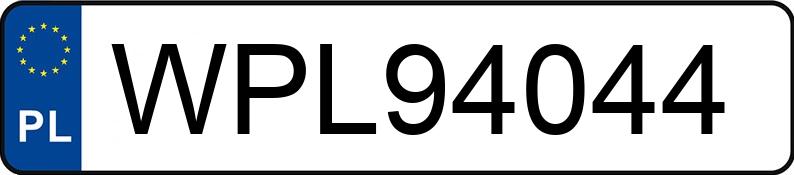 Numer rejestracyjny WPL 94044 posiada VOLKSWAGEN Passat B7 1.8 TSI MR`10 E5 Comfortline - WPL94044