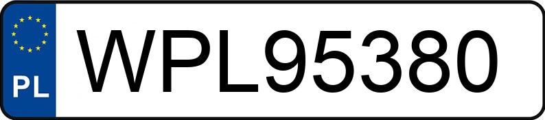 Numer rejestracyjny WPL 95380 posiada BMW 390L - WPL95380 Numer rejestracyjny WPL 95380 posiada BMW 390L - WPL95380