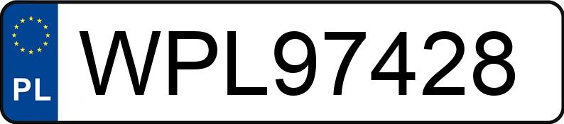 Die Registrierungsnummer WPL 97428 hat BMW 320i MR`04 E3 E90 320i MR`04 E3 E90 - WPL97428