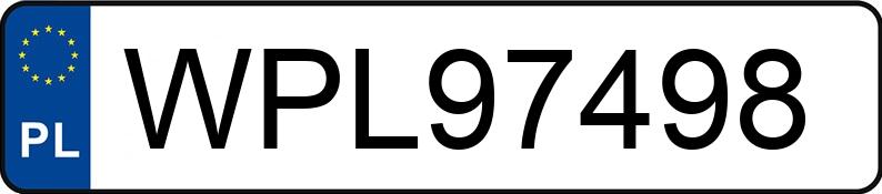 O número de registro WPL 97498 tem FORD Mondeo 2.0 MR`07 E4 Titanium X - WPL97498