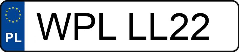 Numer rejestracyjny WPL LL22 posiada BMW 318 - WPLLL22 Numer rejestracyjny WPL LL22 posiada BMW 318 - WPLLL22