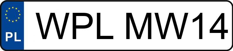 Numer rejestracyjny WPL MW14 posiada RENAULT MASTER - WPLMW14 Numer rejestracyjny WPL MW14 posiada RENAULT MASTER - WPLMW14