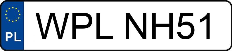 Numer rejestracyjny WPL NH51 posiada OPEL Astra III 1.7 CDTI MR`04 E4 Enjoy - WPLNH51