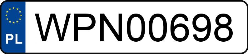 Numer rejestracyjny WPN 00698 posiada FIAT SIENA 1.2 KAT - WPN00698 Numer rejestracyjny WPN 00698 posiada FIAT SIENA 1.2 KAT - WPN00698