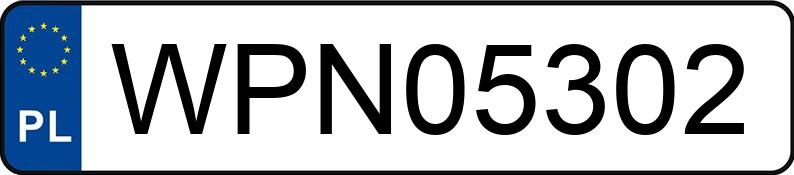 Numer rejestracyjny WPN 05302 posiada AUDI S6 - WPN05302