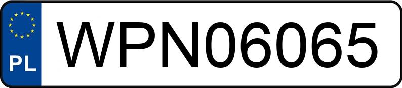 Numer rejestracyjny WPN 06065 posiada SKODA SUPERB - WPN06065 Numer rejestracyjny WPN 06065 posiada SKODA SUPERB - WPN06065