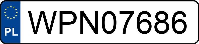 Numer rejestracyjny WPN 07686 posiada FIAT FIORINO - WPN07686