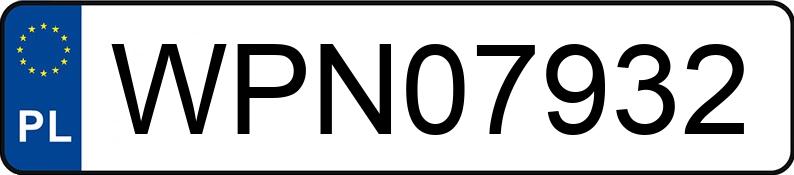 Numer rejestracyjny WPN 07932 posiada SEAT LEON - WPN07932